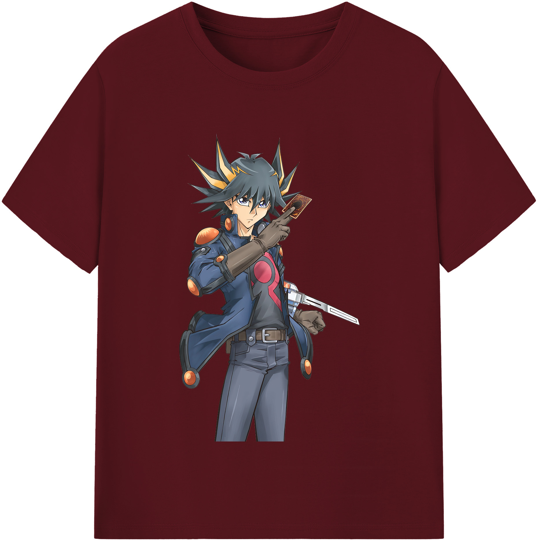 （画像用） 遊☆戯☆王 Yu-Gi-Oh! 綿100％半袖Tシャツ（フロントプリント）